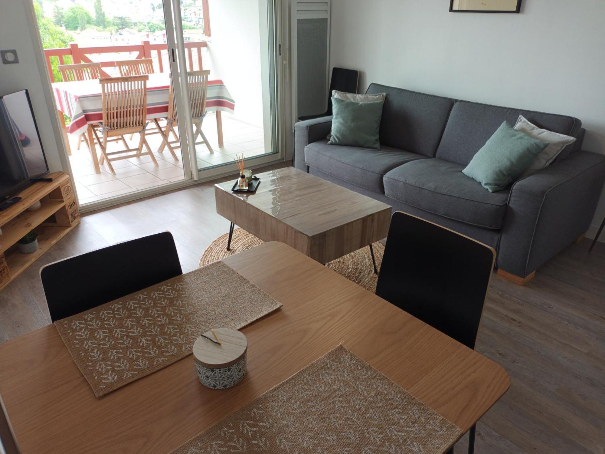 Apartament Appart. 2* A Hendaye, Proche Centre, Parking Privatif - Fr-1-239-777 Zewnętrze zdjęcie